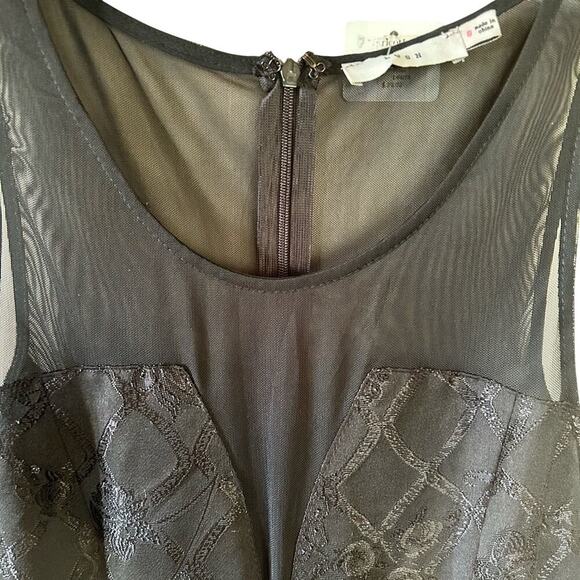 Apricot Lane LUSH Black Cocktail Dress, size Small - Picture 3 of 6